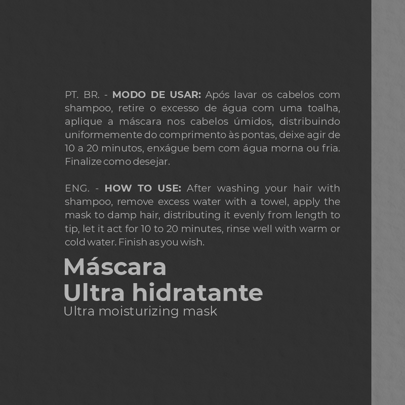 Máscara Ultra Hidratante Bttox 1kg