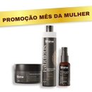 Kit Shine Trio Irresistível: Reconstrução Profunda e Perfume Capilar