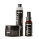Kit Shine Premium: Reconstrução, Hidratação e Brilho Intenso